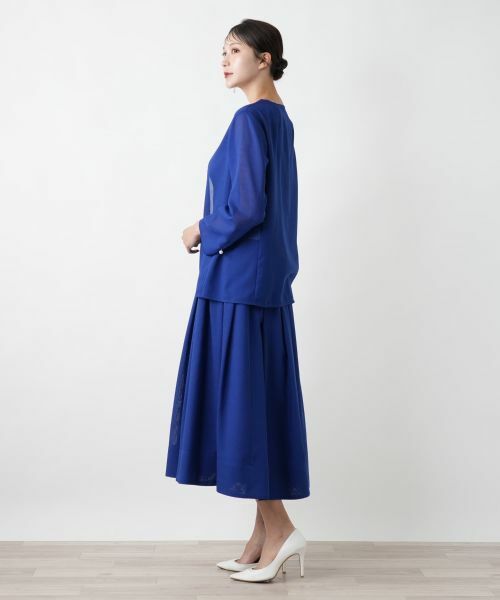 Leilian PLUS HOUSE / レリアンプラスハウス テーラードジャケット | 【店舗人気】ノーカラージャケット【BOURGE】 | 詳細5