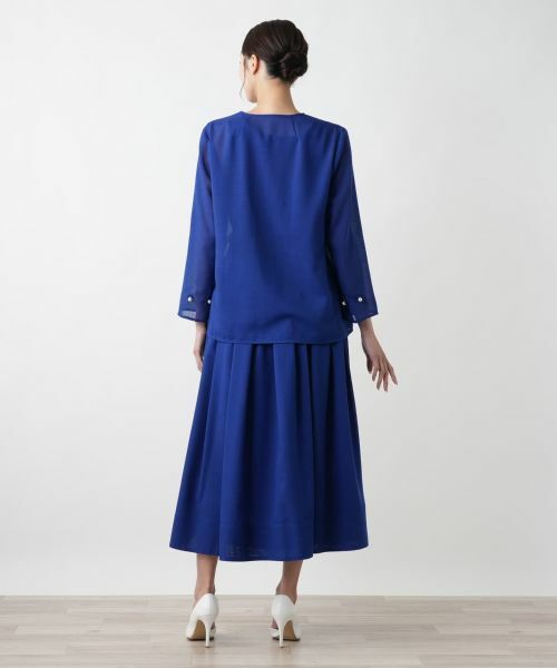 Leilian PLUS HOUSE / レリアンプラスハウス テーラードジャケット | 【店舗人気】ノーカラージャケット【BOURGE】 | 詳細6