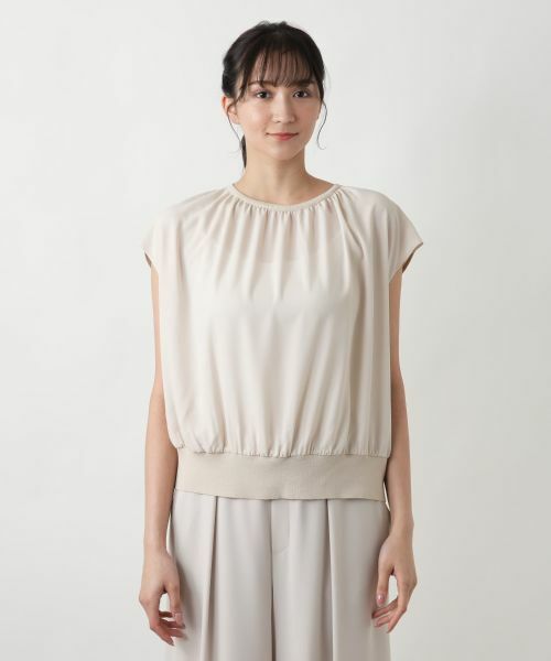 Leilian PLUS HOUSE / レリアンプラスハウス ニット・セーター | 【店舗人気】フレンチスリーブブラウス | 詳細10