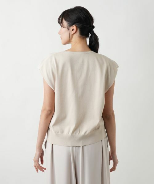 Leilian PLUS HOUSE / レリアンプラスハウス ニット・セーター | 【店舗人気】フレンチスリーブブラウス | 詳細12