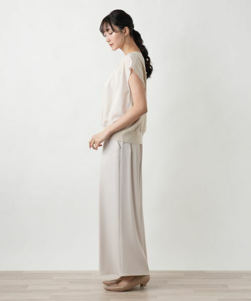 Leilian PLUS HOUSE / レリアンプラスハウス ニット・セーター | 【店舗人気】フレンチスリーブブラウス | 詳細8