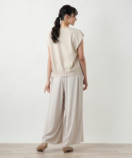 Leilian PLUS HOUSE / レリアンプラスハウス ニット・セーター | 【店舗人気】フレンチスリーブブラウス | 詳細9