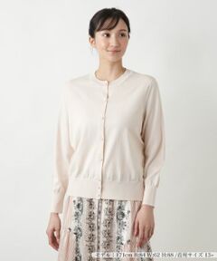 Leilian PLUS HOUSE / レリアンプラスハウス カーディガン・ボレロ | 【店舗人気】クルーネックカ−ディガン