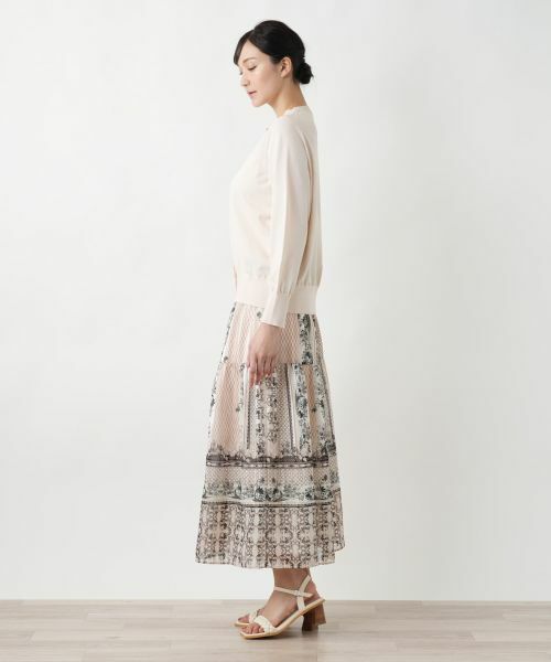 Leilian PLUS HOUSE / レリアンプラスハウス カーディガン・ボレロ | 【店舗人気】クルーネックカ−ディガン | 詳細2