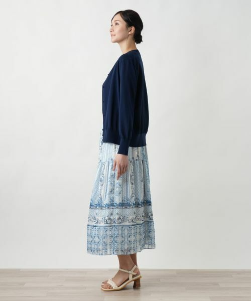 Leilian PLUS HOUSE / レリアンプラスハウス カーディガン・ボレロ | 【店舗人気】クルーネックカ−ディガン | 詳細5