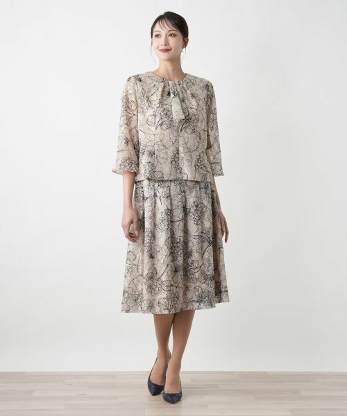 Leilian PLUS HOUSE / レリアンプラスハウス セットアップ | 【店舗人気】ブラウススーツ【セレモニー】【Leilian WHITE LABEL】 | 詳細1