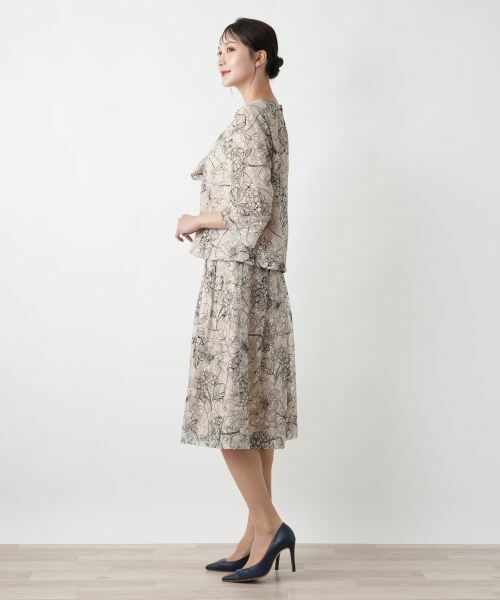 Leilian PLUS HOUSE / レリアンプラスハウス セットアップ | 【店舗人気】ブラウススーツ【セレモニー】【Leilian WHITE LABEL】 | 詳細2