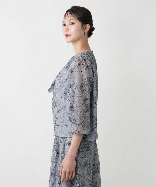 Leilian PLUS HOUSE / レリアンプラスハウス セットアップ | 【店舗人気】ブラウススーツ【セレモニー】【Leilian WHITE LABEL】 | 詳細8