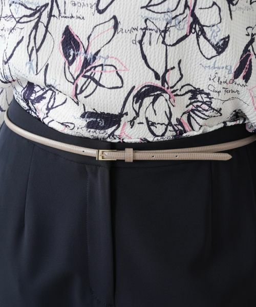 Leilian PLUS HOUSE / レリアンプラスハウス ベルト・サスペンダー | 細ベルト | 詳細6