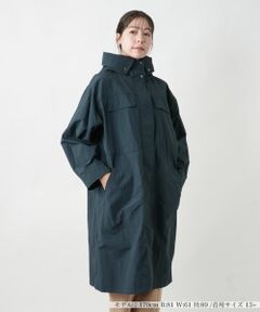 Leilian PLUS HOUSE / レリアンプラスハウス その他アウター | フード付きロングコ−ト