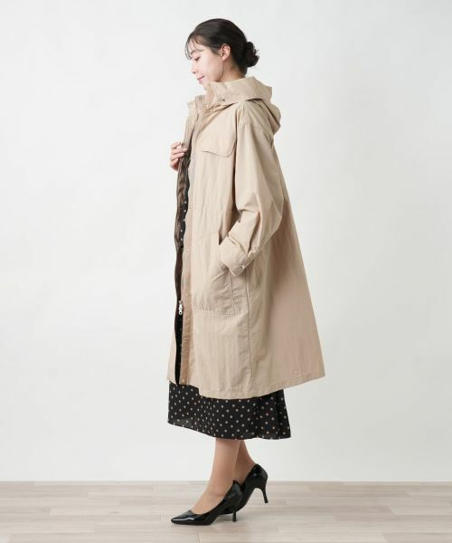 Leilian PLUS HOUSE / レリアンプラスハウス その他アウター | フード付きロングコ−ト | 詳細5