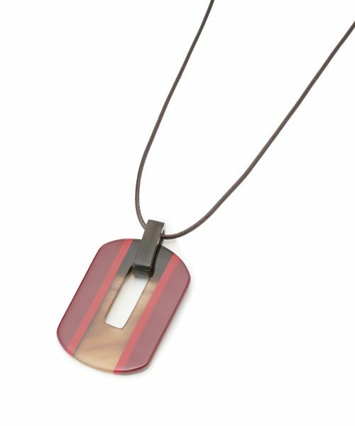 Leilian PLUS HOUSE/レリアンプラスハウス コードネックレス ラズベリー その他 Leilian PLUS HOUSE/レリアンプラスハウス コードネックレス ラズベリー その他