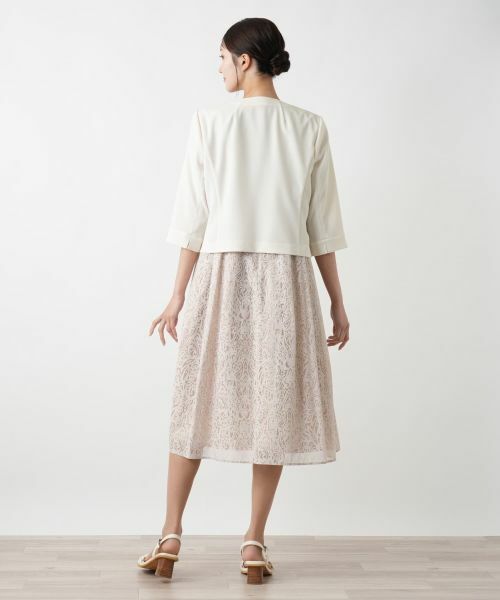 Leilian PLUS HOUSE / レリアンプラスハウス テーラードジャケット | 【店舗人気】ノーカラージャケット | 詳細3