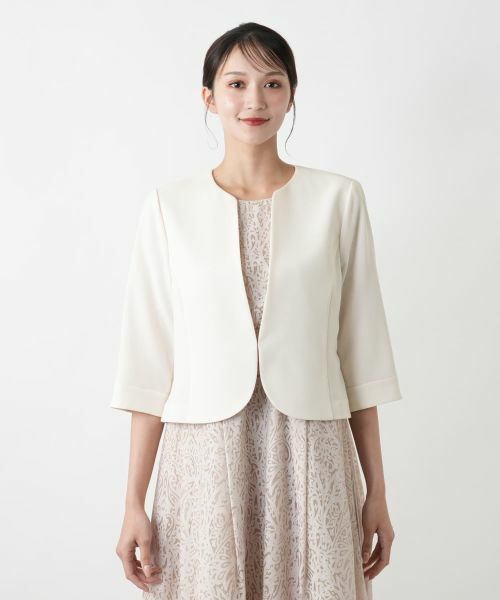 Leilian PLUS HOUSE / レリアンプラスハウス テーラードジャケット | 【店舗人気】ノーカラージャケット | 詳細4