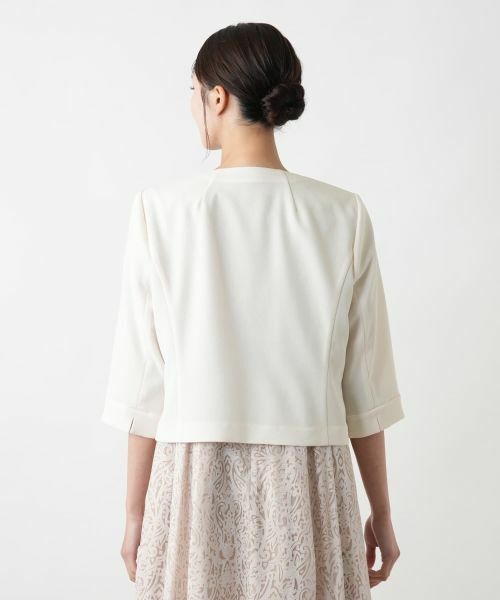 Leilian PLUS HOUSE / レリアンプラスハウス テーラードジャケット | 【店舗人気】ノーカラージャケット | 詳細6
