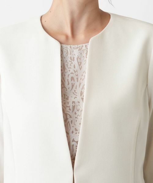 Leilian PLUS HOUSE / レリアンプラスハウス テーラードジャケット | 【店舗人気】ノーカラージャケット | 詳細7