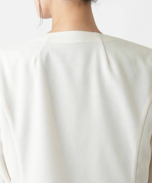 Leilian PLUS HOUSE / レリアンプラスハウス テーラードジャケット | 【店舗人気】ノーカラージャケット | 詳細8