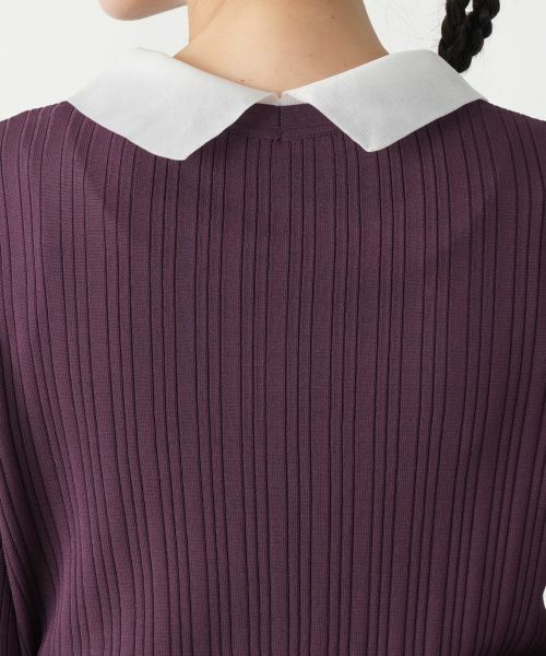 Leilian PLUS HOUSE / レリアンプラスハウス ニット・セーター | 【店舗人気】クラシカルカラーニット | 詳細14