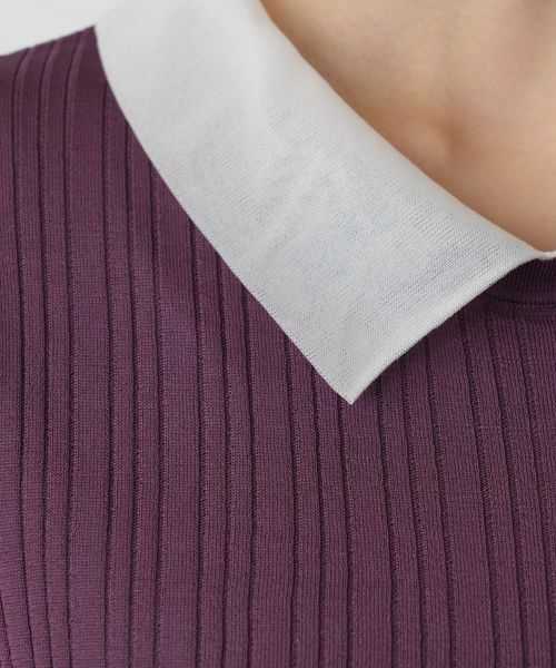 Leilian PLUS HOUSE / レリアンプラスハウス ニット・セーター | 【店舗人気】クラシカルカラーニット | 詳細18