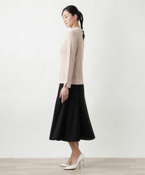 Leilian PLUS HOUSE / レリアンプラスハウス ニット・セーター | 【店舗人気】クラシカルカラーニット | 詳細5