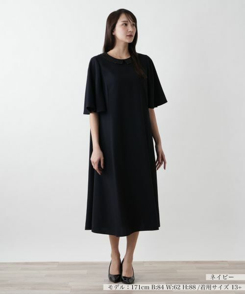 Leilian PLUS HOUSE / レリアンプラスハウス ドレス | 【店舗人気】襟付きワンピ−ス | 詳細4