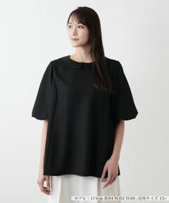 Leilian PLUS HOUSE / レリアンプラスハウス シャツ・ブラウス | 【店舗人気】バルーンスリーブブラウス【BOURGE】