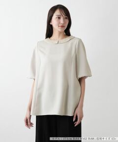 Leilian PLUS HOUSE / レリアンプラスハウス シャツ・ブラウス | 【店舗人気】バルーンスリーブブラウス【BOURGE】