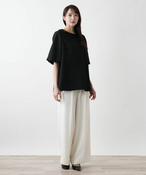 Leilian PLUS HOUSE / レリアンプラスハウス シャツ・ブラウス | 【店舗人気】バルーンスリーブブラウス【BOURGE】 | 詳細1