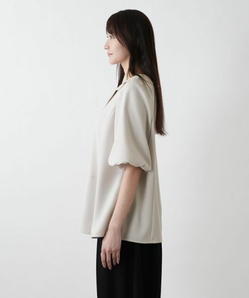 Leilian PLUS HOUSE / レリアンプラスハウス シャツ・ブラウス | 【店舗人気】バルーンスリーブブラウス【BOURGE】 | 詳細9