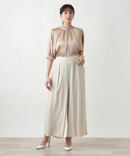 Leilian PLUS HOUSE / レリアンプラスハウス その他パンツ | 【店舗人気】ワイドパンツ | 詳細1