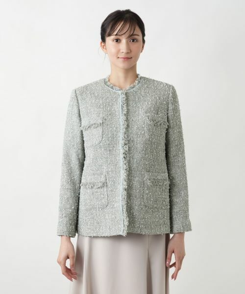 Leilian PLUS HOUSE / レリアンプラスハウス テーラードジャケット | 【店舗人気】フリンジジャケット | 詳細10