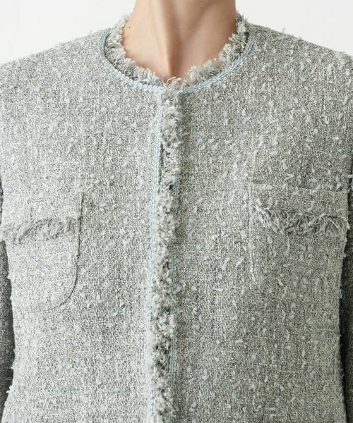 Leilian PLUS HOUSE / レリアンプラスハウス テーラードジャケット | 【店舗人気】フリンジジャケット | 詳細13