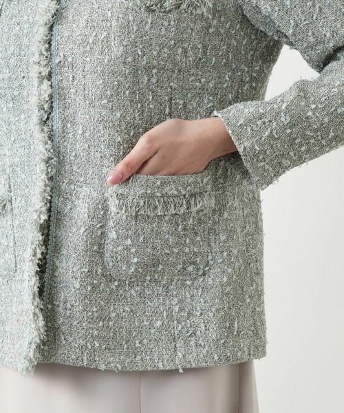 Leilian PLUS HOUSE / レリアンプラスハウス テーラードジャケット | 【店舗人気】フリンジジャケット | 詳細17