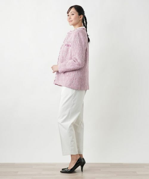 Leilian PLUS HOUSE / レリアンプラスハウス テーラードジャケット | 【店舗人気】フリンジジャケット | 詳細5