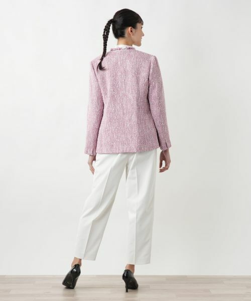 Leilian PLUS HOUSE / レリアンプラスハウス テーラードジャケット | 【店舗人気】フリンジジャケット | 詳細6