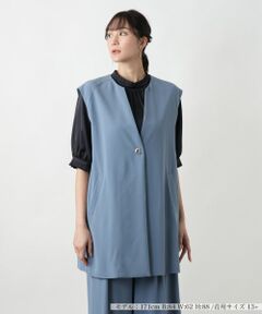 Leilian PLUS HOUSE / レリアンプラスハウス テーラードジャケット | 【店舗人気】ロングジレ