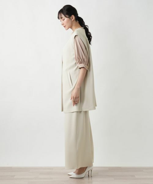 Leilian PLUS HOUSE / レリアンプラスハウス テーラードジャケット | 【店舗人気】ロングジレ | 詳細2