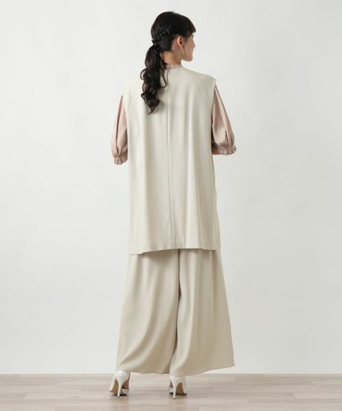 Leilian PLUS HOUSE / レリアンプラスハウス テーラードジャケット | 【店舗人気】ロングジレ | 詳細3