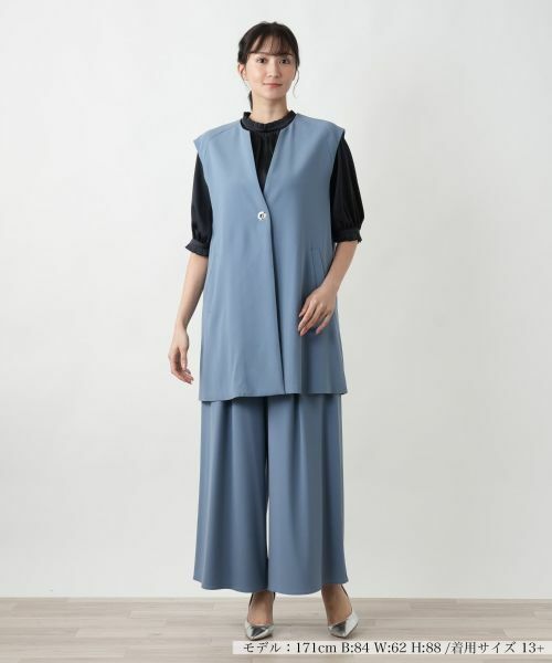 Leilian PLUS HOUSE / レリアンプラスハウス テーラードジャケット | 【店舗人気】ロングジレ | 詳細9