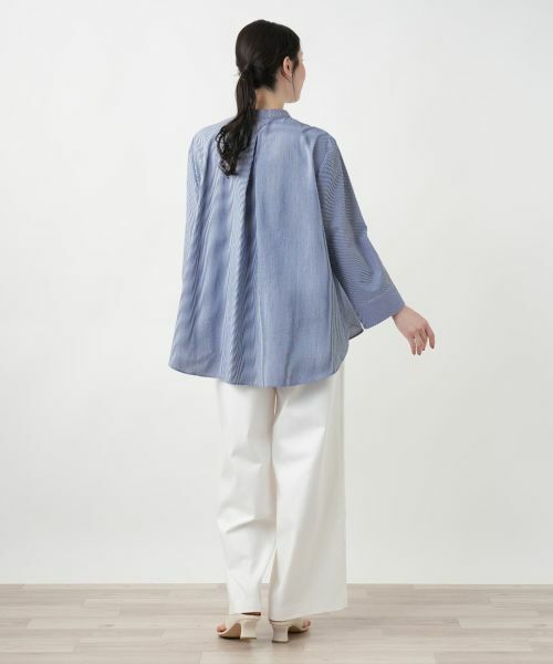 Leilian PLUS HOUSE / レリアンプラスハウス シャツ・ブラウス | 【店舗人気】切替チュニックブラウス【プラス企画】 | 詳細3