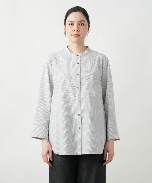 Leilian PLUS HOUSE / レリアンプラスハウス シャツ・ブラウス | 【店舗人気】切替チュニックブラウス【プラス企画】 | 詳細7