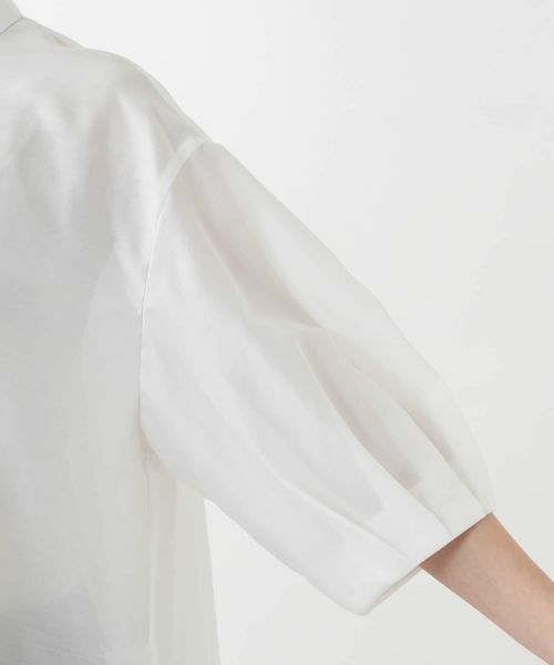 Leilian PLUS HOUSE / レリアンプラスハウス シャツ・ブラウス | バルーンスリーブブラウス【NEMIKA】 | 詳細15