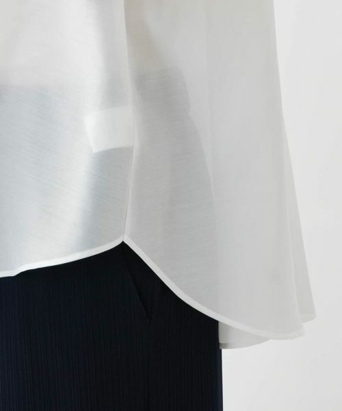 Leilian PLUS HOUSE / レリアンプラスハウス シャツ・ブラウス | バルーンスリーブブラウス【NEMIKA】 | 詳細16