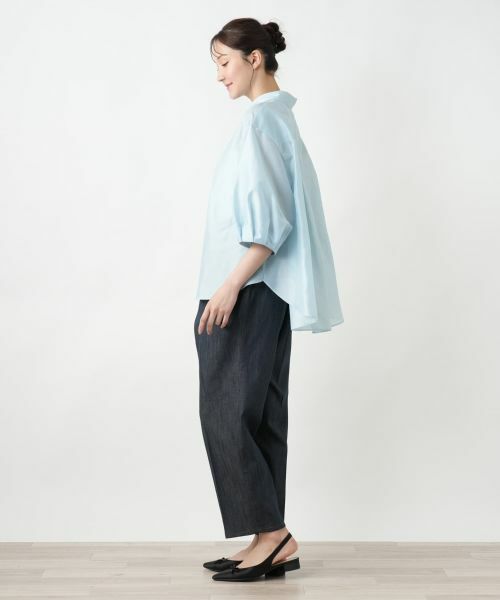 Leilian PLUS HOUSE / レリアンプラスハウス シャツ・ブラウス | バルーンスリーブブラウス【NEMIKA】 | 詳細2