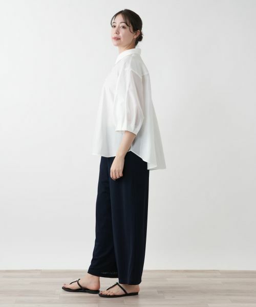 Leilian PLUS HOUSE / レリアンプラスハウス シャツ・ブラウス | バルーンスリーブブラウス【NEMIKA】 | 詳細8
