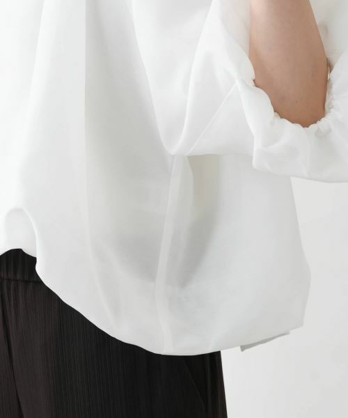 Leilian PLUS HOUSE / レリアンプラスハウス テーラードジャケット | 【店舗人気】ギャザージップブルゾン【NEMIKA】 | 詳細13