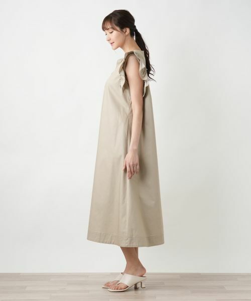 Leilian PLUS HOUSE / レリアンプラスハウス ドレス | フリルスリーブワンピース【NEMIKA】 | 詳細17