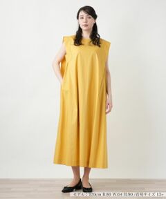 Leilian PLUS HOUSE / レリアンプラスハウス ドレス | ボックスシルエットワンピース【NEMIKA】