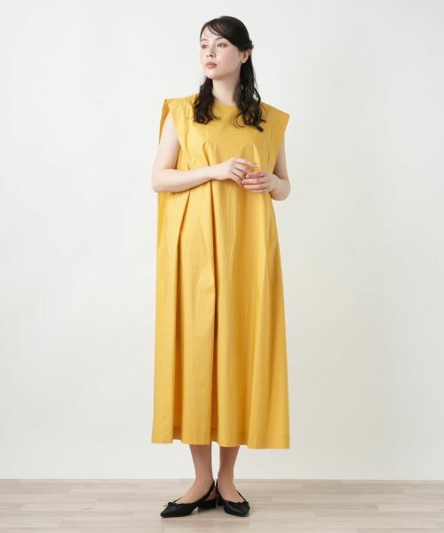 Leilian PLUS HOUSE / レリアンプラスハウス ドレス | ボックスシルエットワンピース【NEMIKA】 | 詳細1