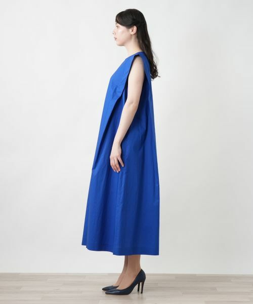 Leilian PLUS HOUSE / レリアンプラスハウス ドレス | ボックスシルエットワンピース【NEMIKA】 | 詳細11